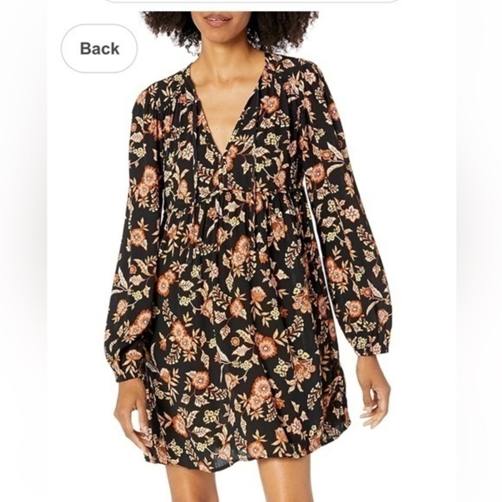 Billabong long sleeve hearts desire dress